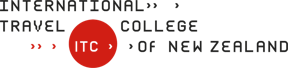 The International Travel College of New Zealand logo